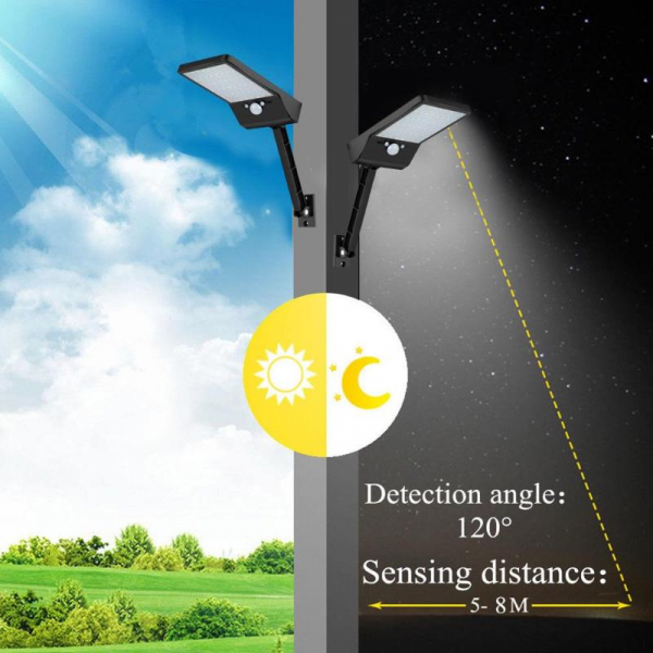 Lampe solaire extérieur détecteur de mouvement