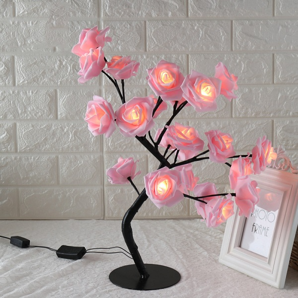 Lampe LED rosier