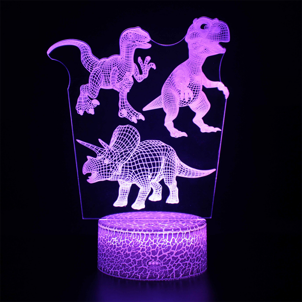 Lampe 3d dinosaure