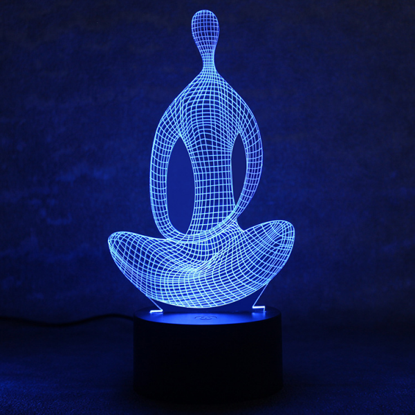 Lampe 3d yoga