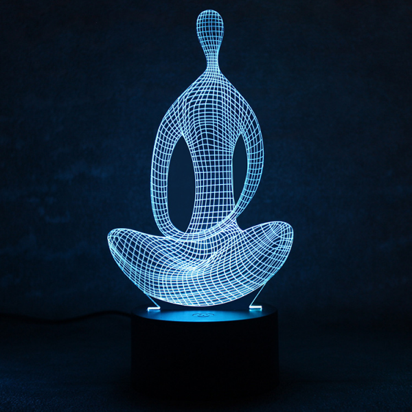 Lampe 3d yoga