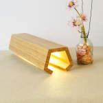 L'harmonie de la nature : lampes de table en bois