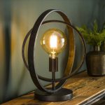 L'élégance brute des lampes de table industrielles