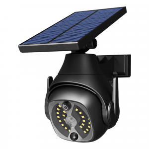 Lampe solaire rotative