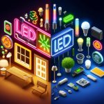 Différence entre les LED et les néons ?