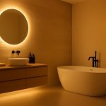 Couleurs Lumière Salle de Bain Zen
