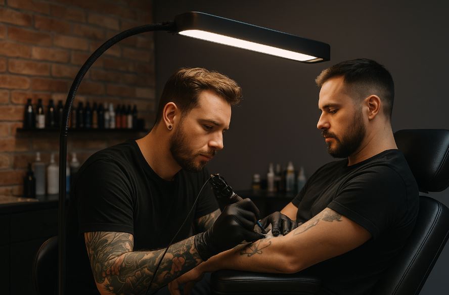Éclairage pour tatoueurs