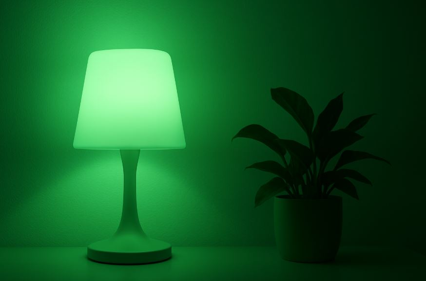 bienfaits de la lumière verte pour le bien-être
