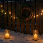Éclairage de Noël écologique