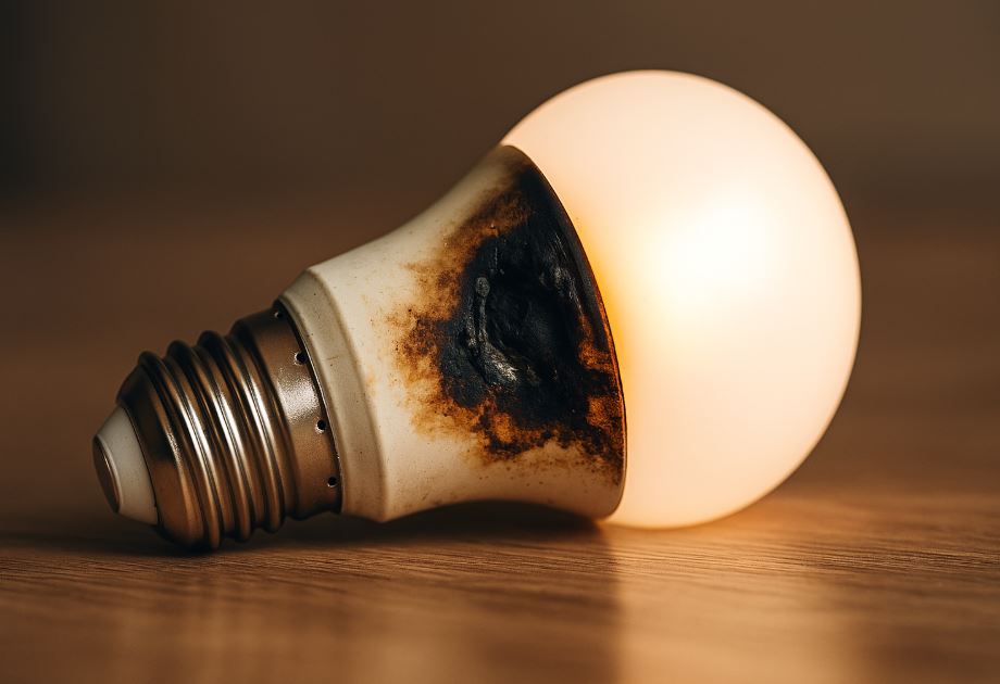 zmpoule a led grillé