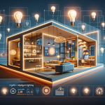 Lumière Intelligente Pour Maison Moderne