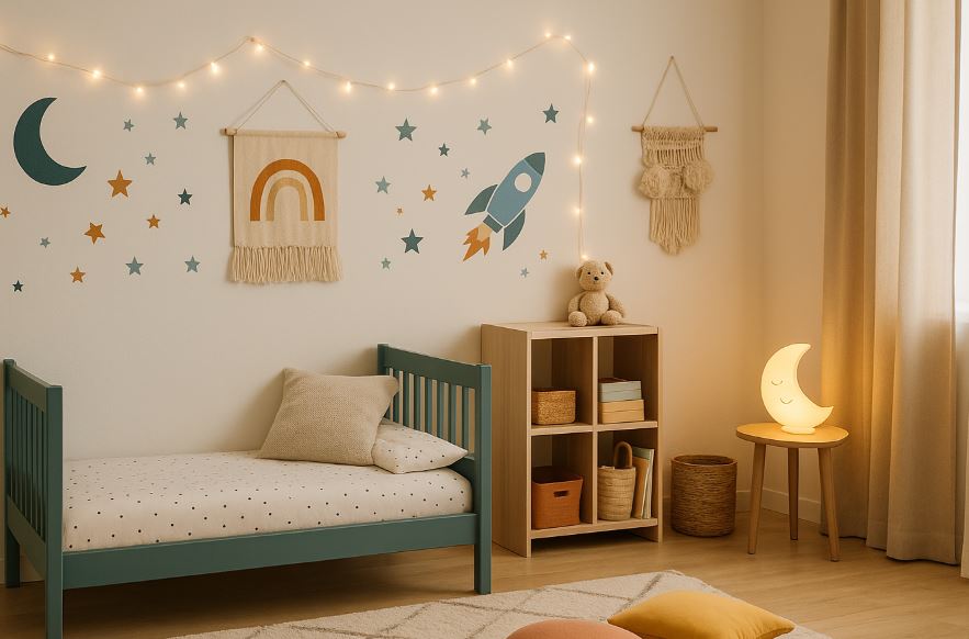 Déco chambre enfant originale sans percer