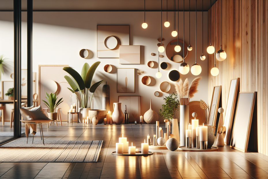 objets déco design avec éclairage intégré