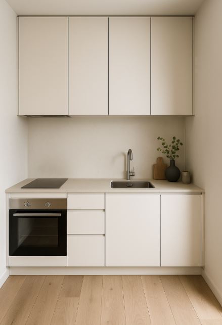 Déco Cuisine Minimaliste et Gain de Place photo