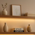 Déco Étagères Murales avec Éclairage Intégré