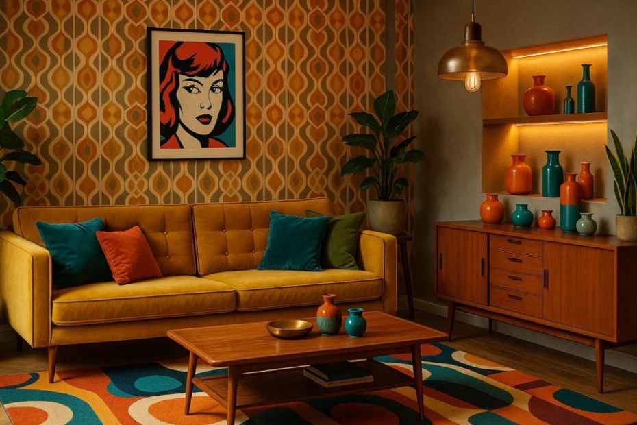 Déco Vintage Colorée à Adopter en 2025