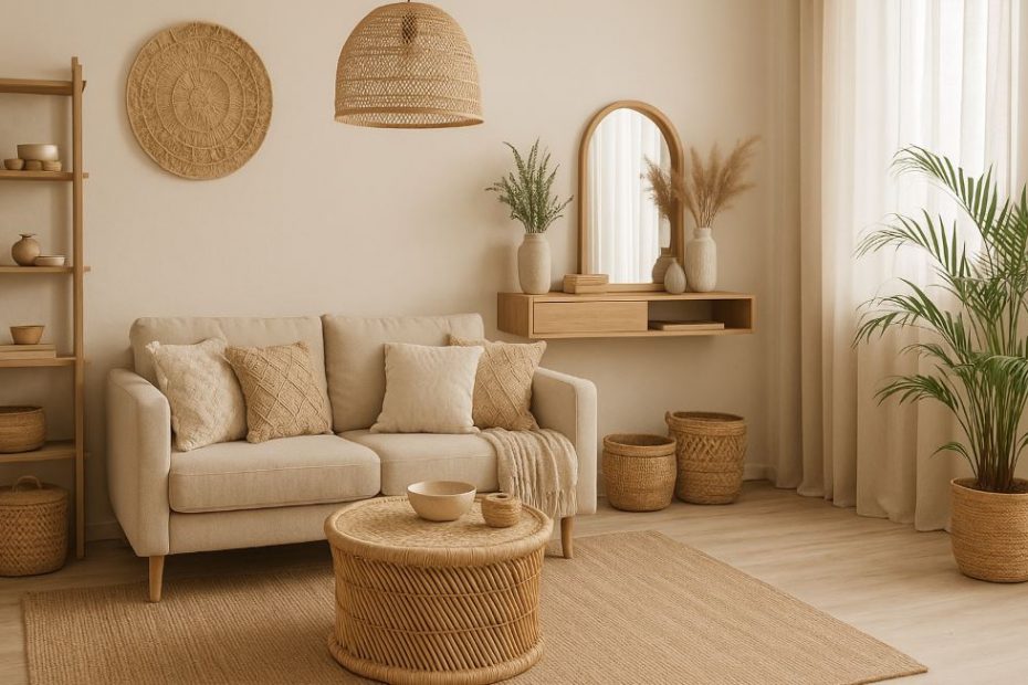 Décoration bohème et gain de place