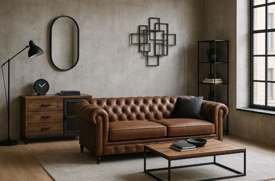 Décoration esprit industriel design à faire soi-même