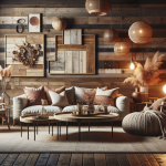  déco meuble récup moderne et chaleureuse