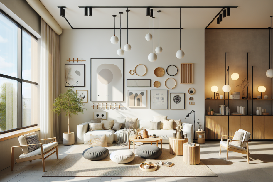 déco salon scandinave 2025 style épuré