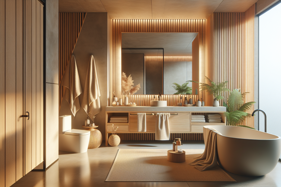 décoration salle de bain zen style épuré