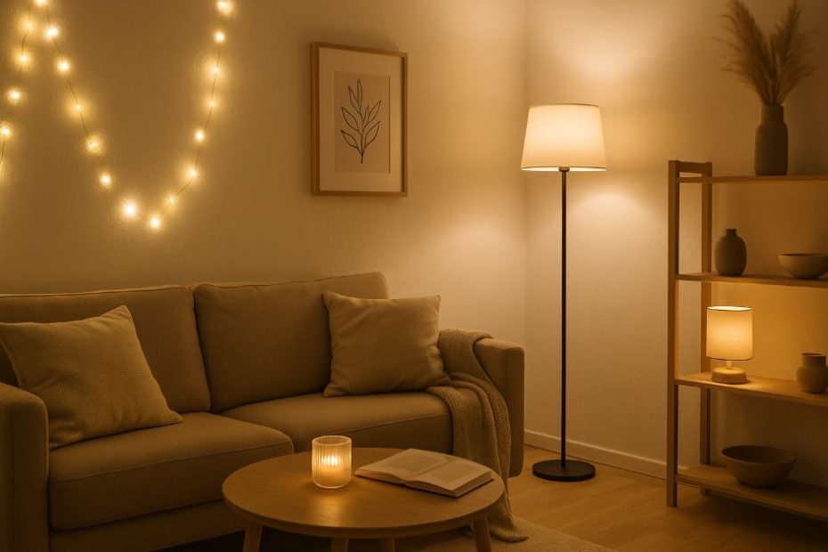 Déco lumineuse intérieure sans percer