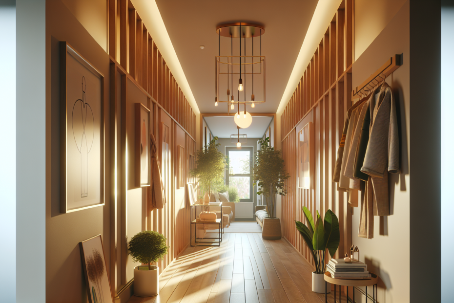 déco couloir étroit à adopter en 2025