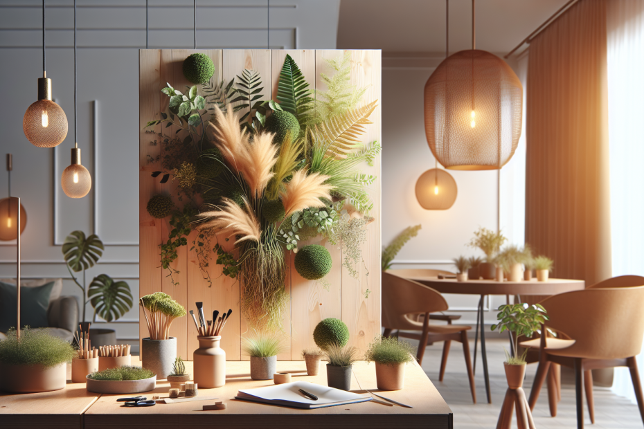 décoration végétale design à faire soi-même