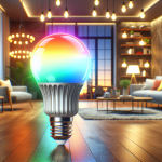  Ampoule multicolore intelligente avec scénario réglable