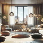 déco salon scandinave 2025 moderne et chaleureuse