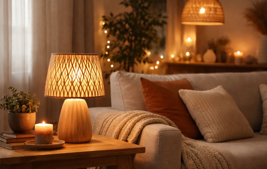 Éclairage décoratif naturel :