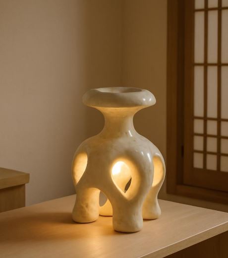 photo lampe céramique