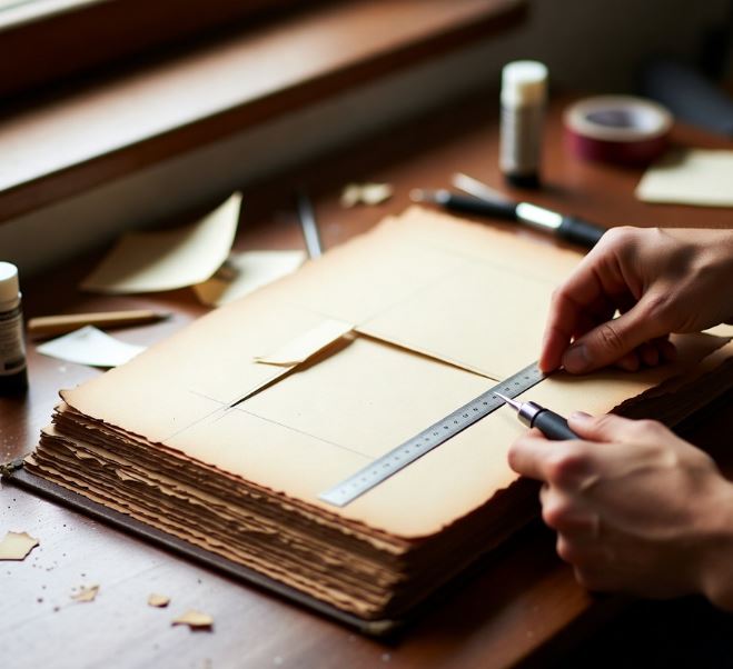 photo préparer le livre