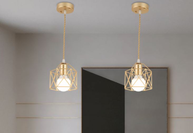 idées de luminaires géométriques