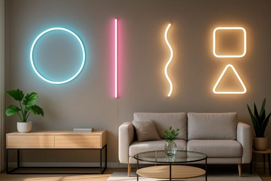 Guide pour choisir la lampe néon idéale pour votre intérieur