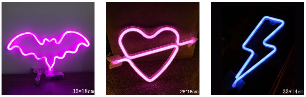 Lampe néon pour intérieur