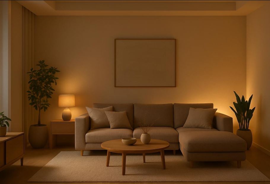 confort visuel éclairage indirect