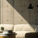 style brut dans une décoration contemporaine